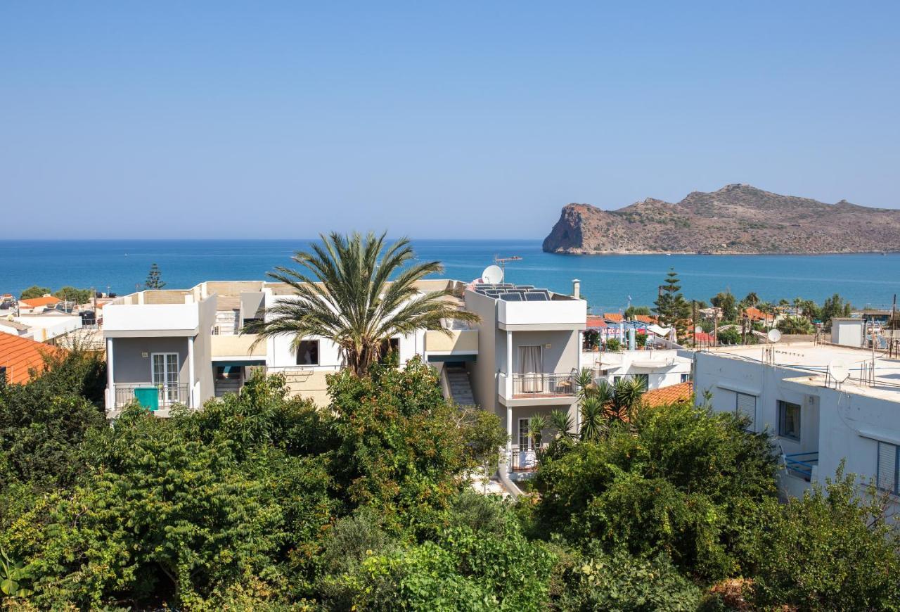 Manias Hotel Apartments Agia Marina Eksteriør billede
